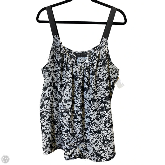 Top Sleeveless By Lane Bryant In Black & White, Size: 3x