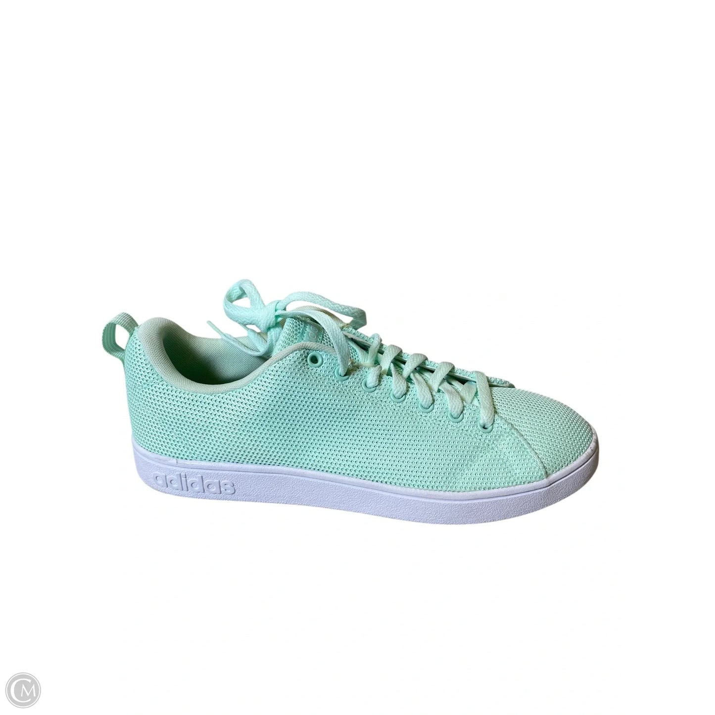 Shoes Flats By Adidas In Aqua, Size: 10