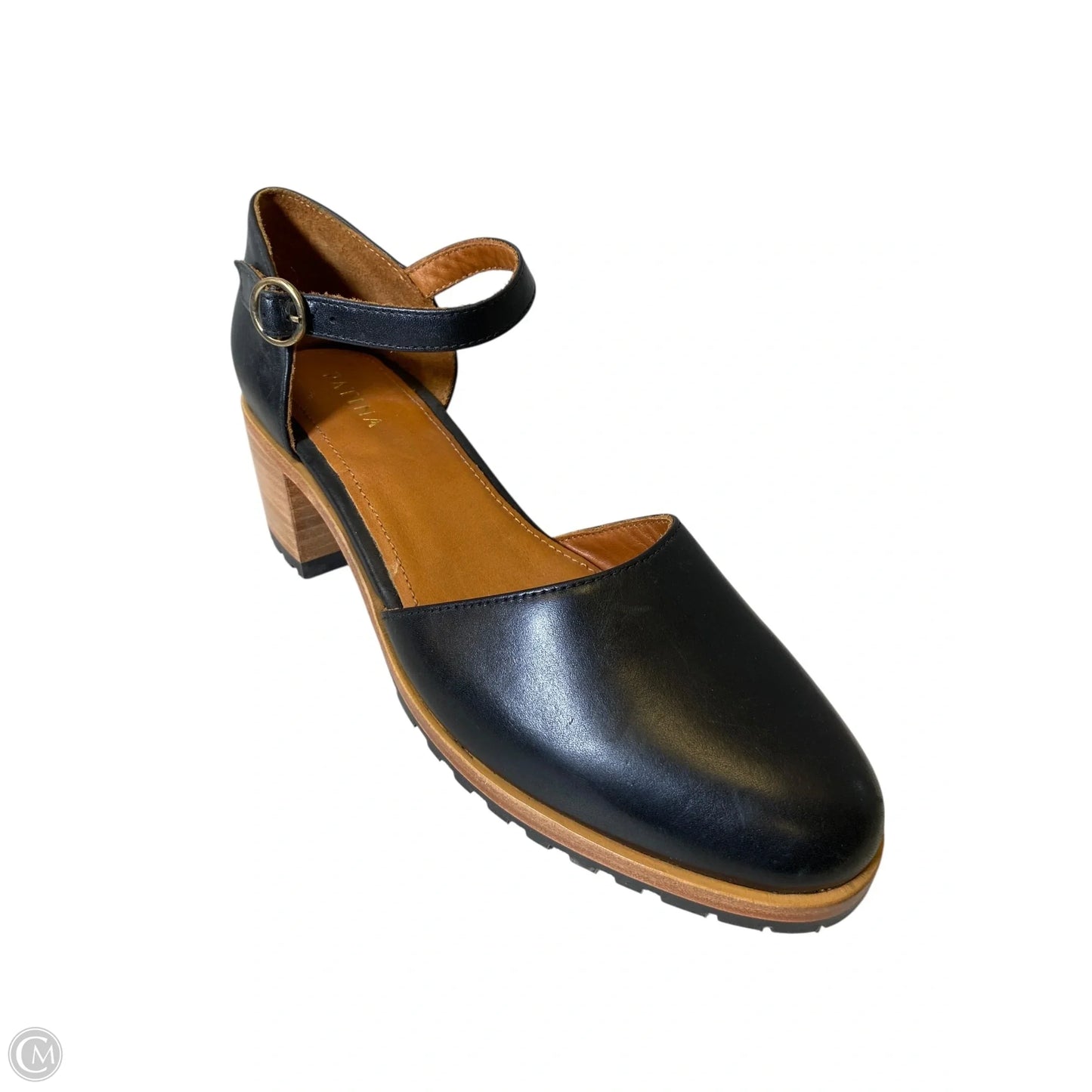 Shoes Heels Block By Patina In Black & Brown, Size: 11