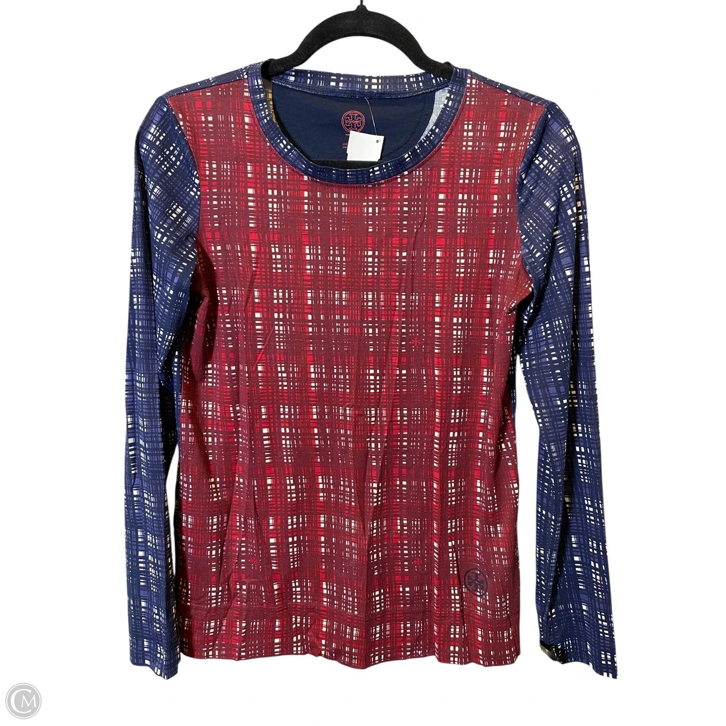 Top Long Sleeve Designer By Tory Burch In Multi-colored, Size: S