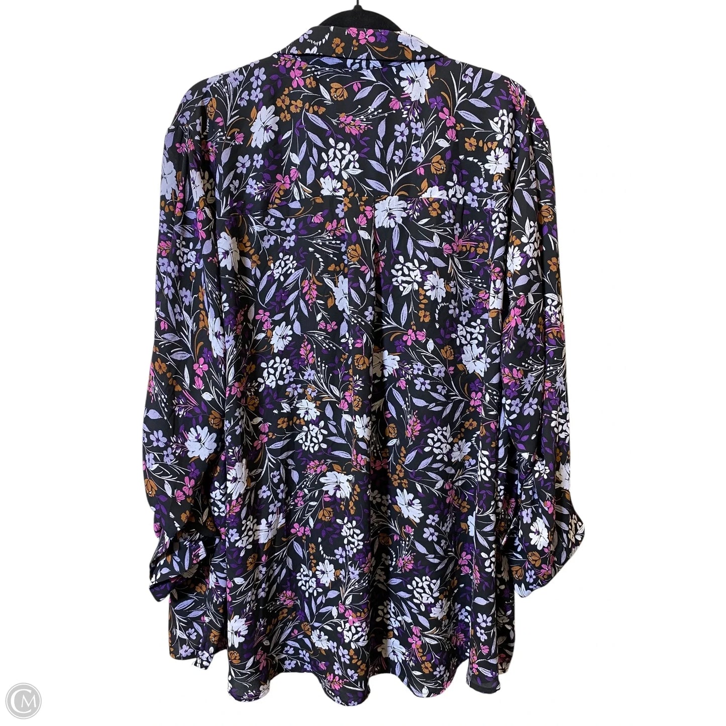 Tunic Long Sleeve By Lane Bryant In Multi-colored, Size: 3x