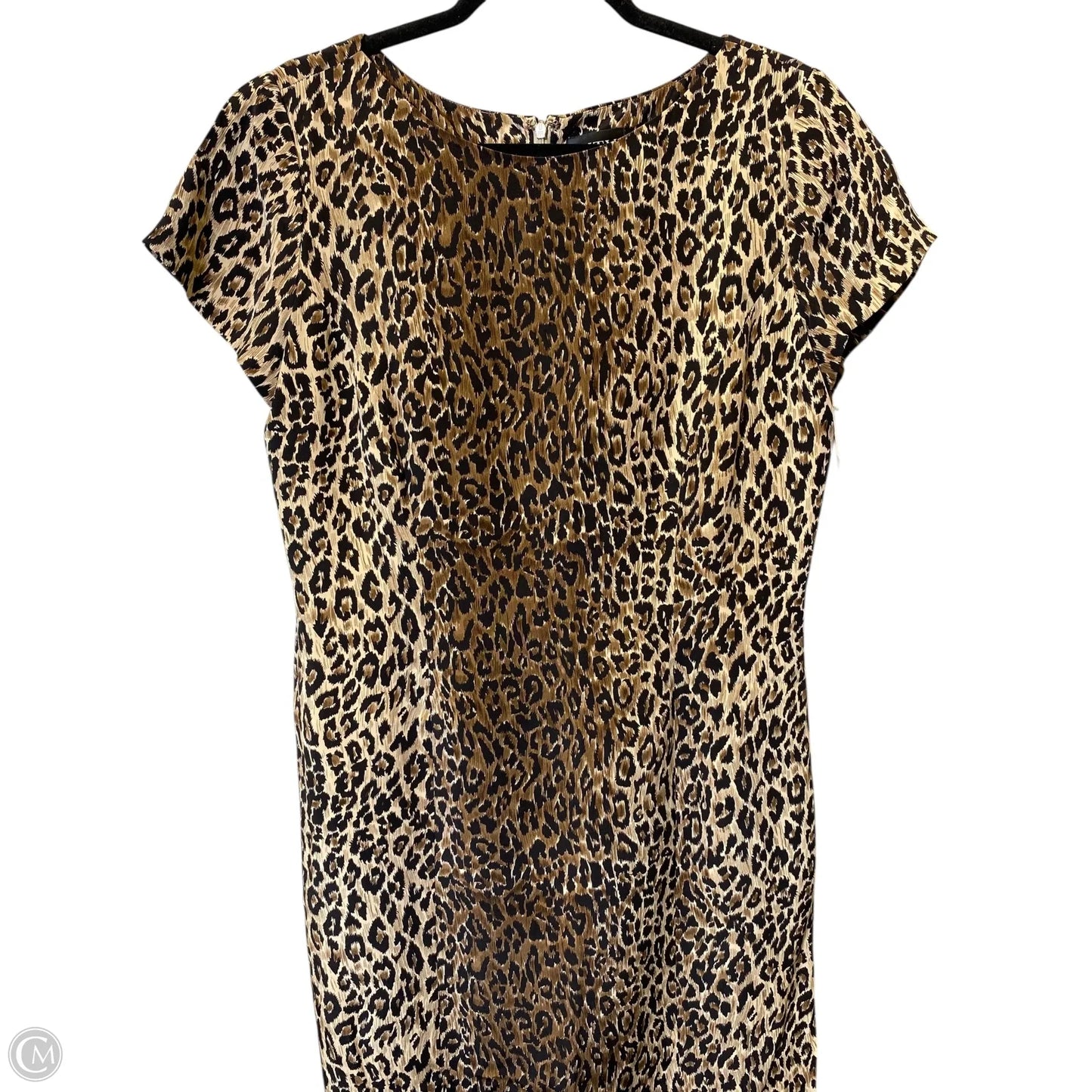 Dress Casual Midi By City Silk In Animal Print, Size: 10