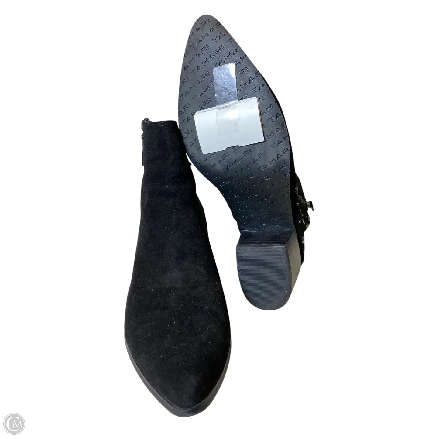 Boots Ankle Heels By Tahari By Arthur Levine In Black, Size: 9.5