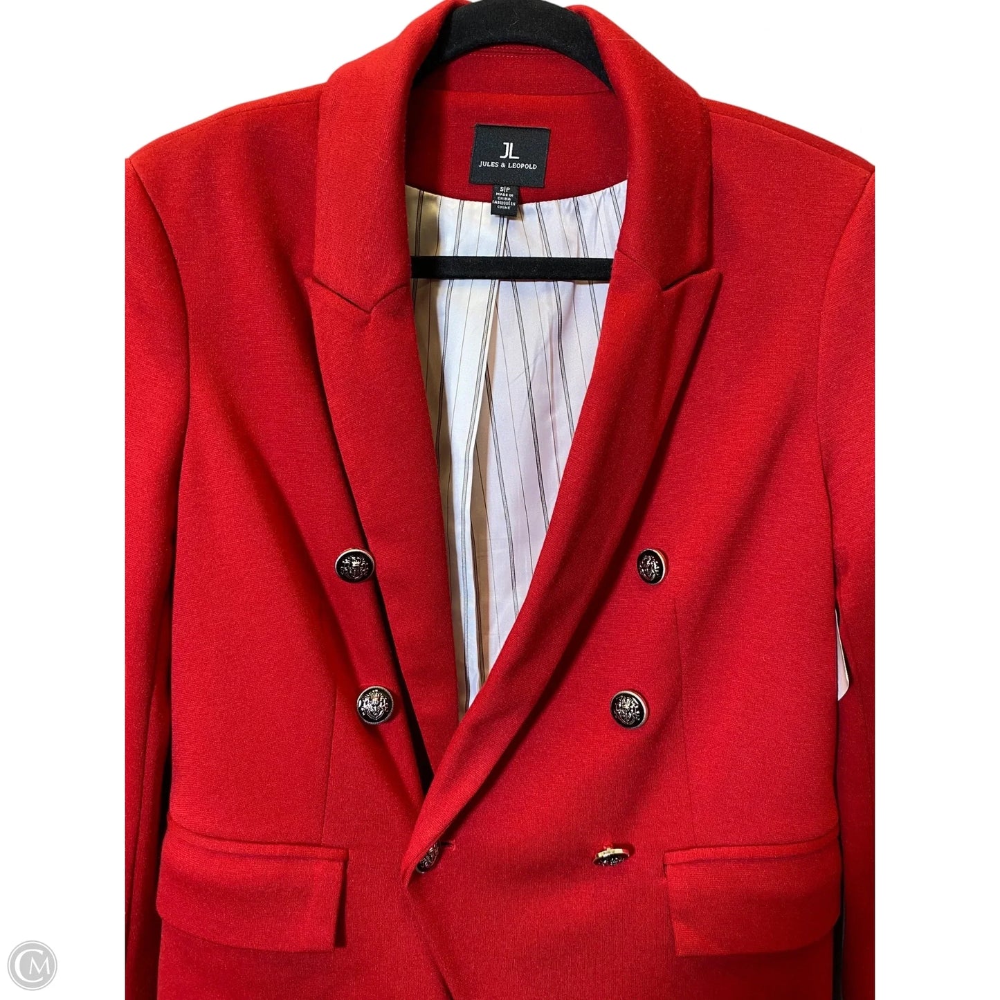 Blazer By Jules & Leopold In Red, Size: S