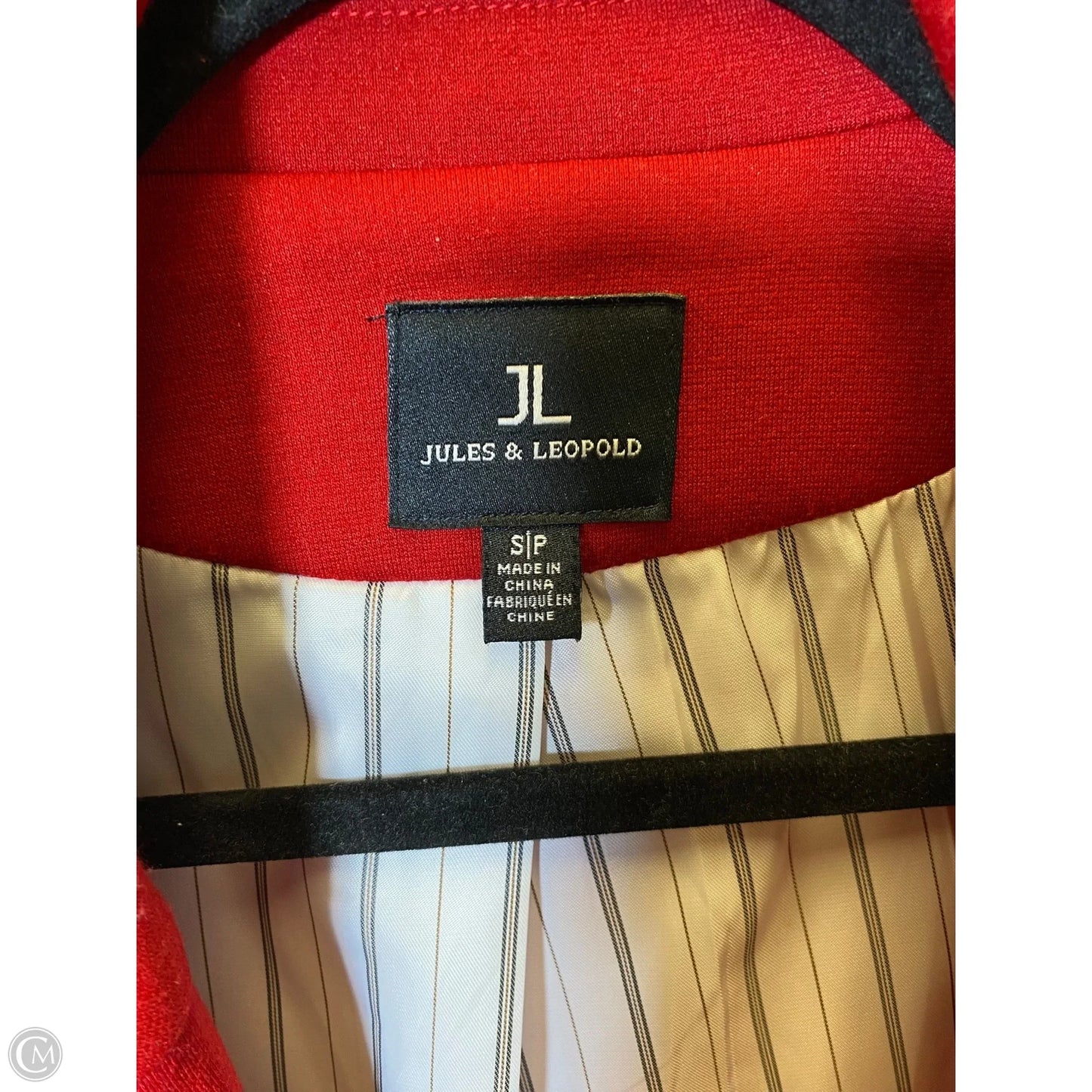 Blazer By Jules & Leopold In Red, Size: S