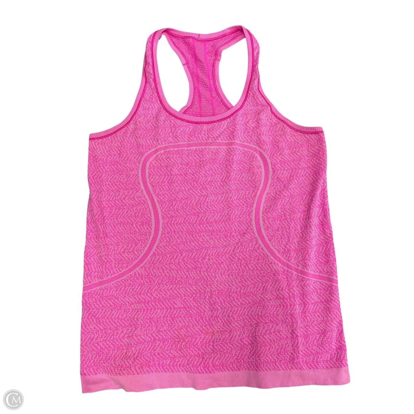Athletic Tank Top By Lululemon In Pink, Size: 10
