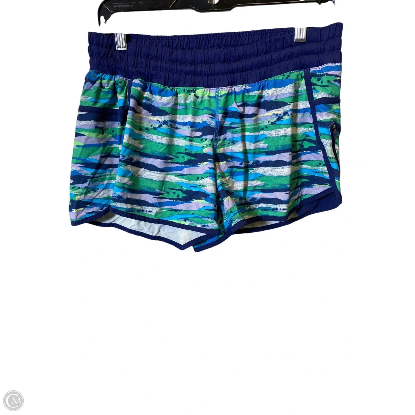 Athletic Shorts By Lululemon In Multi-colored, Size: 10