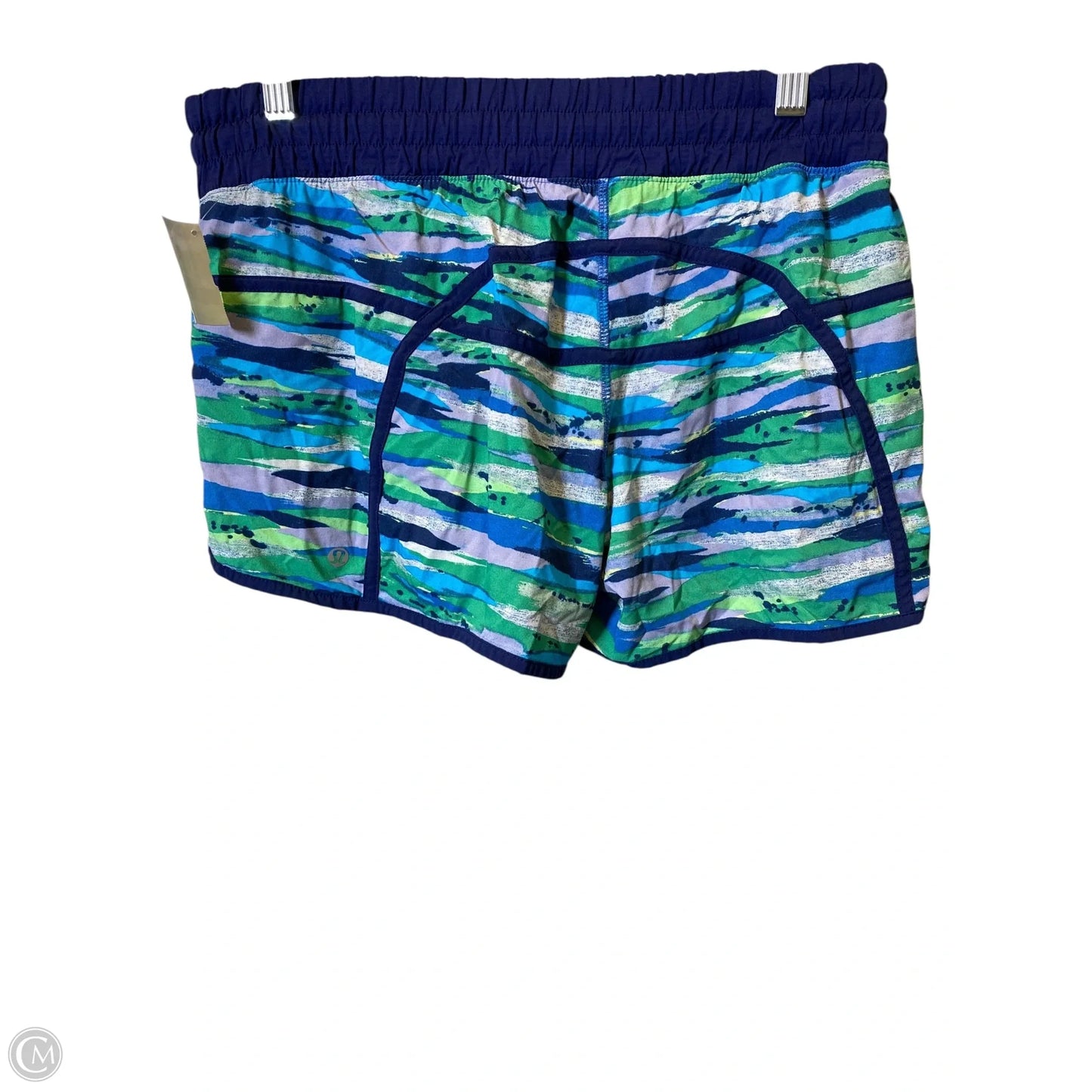 Athletic Shorts By Lululemon In Multi-colored, Size: 10