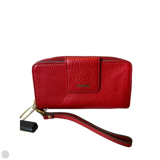 Wallet By Fossil, Size: Medium