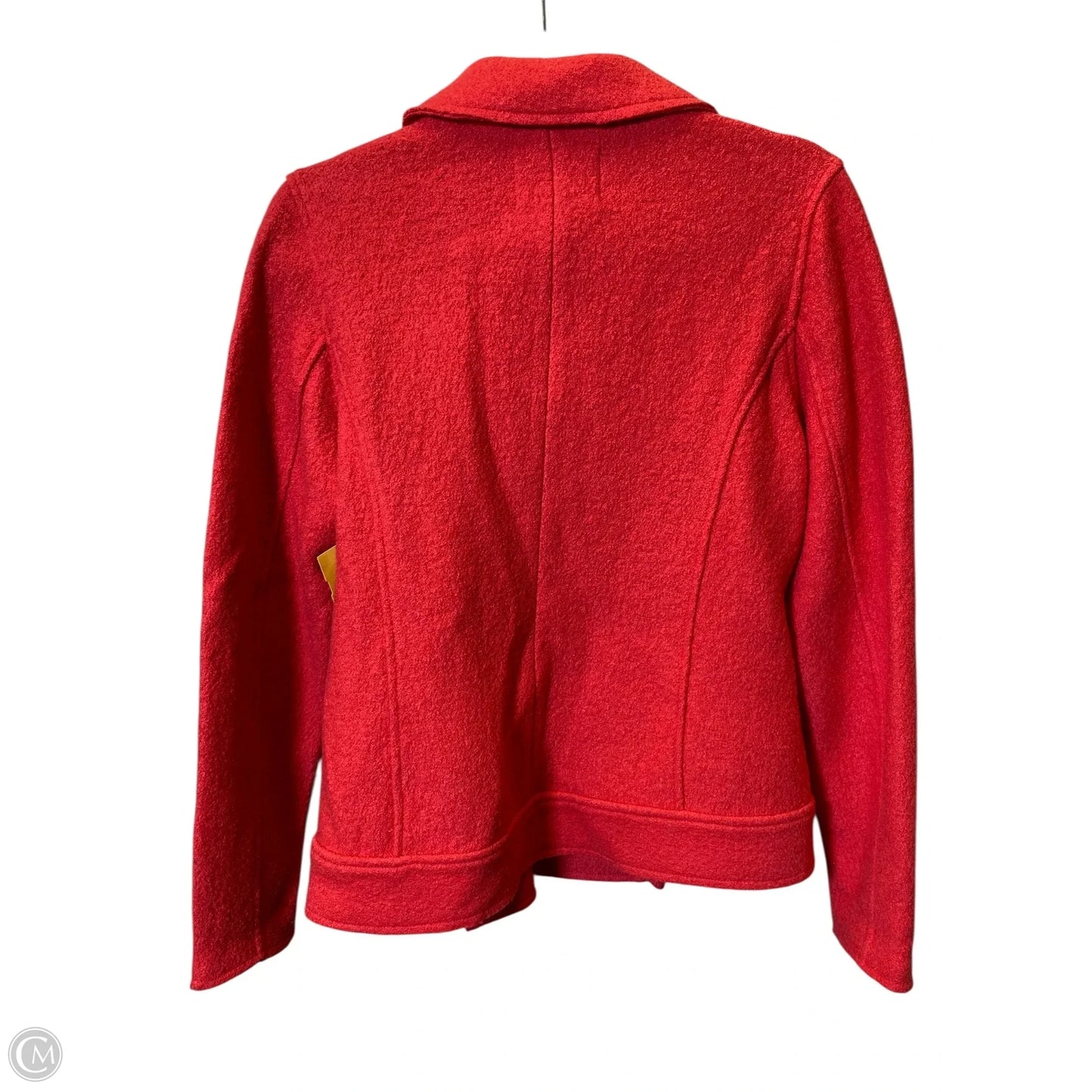 Jacket Moto By Tahari In Coral, Size: M