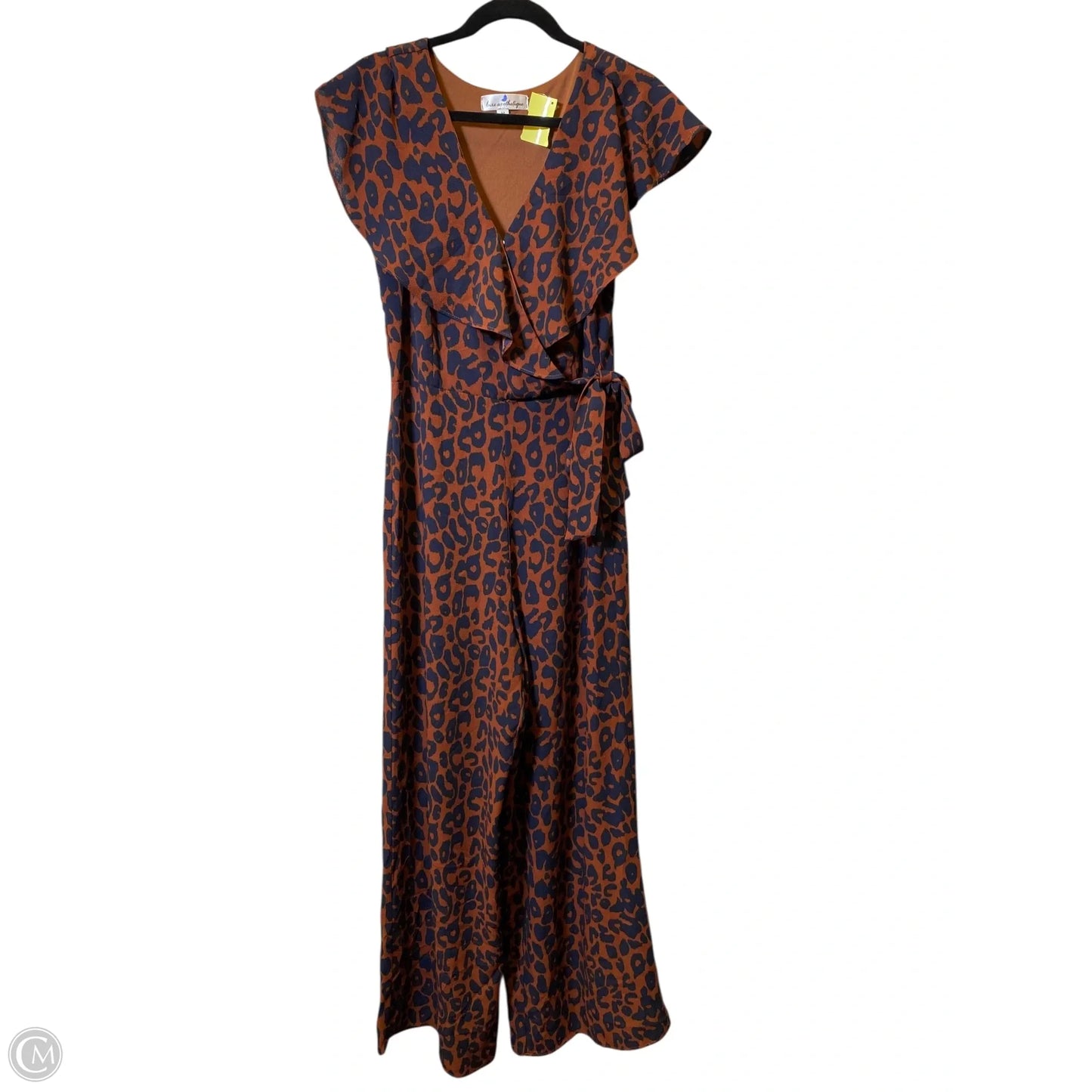 Jumpsuit By Clothes Mentor In Animal Print, Size: M