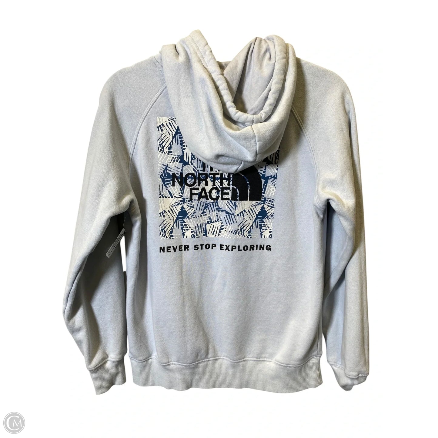 Sweatshirt Hoodie By The North Face In Blue, Size: S