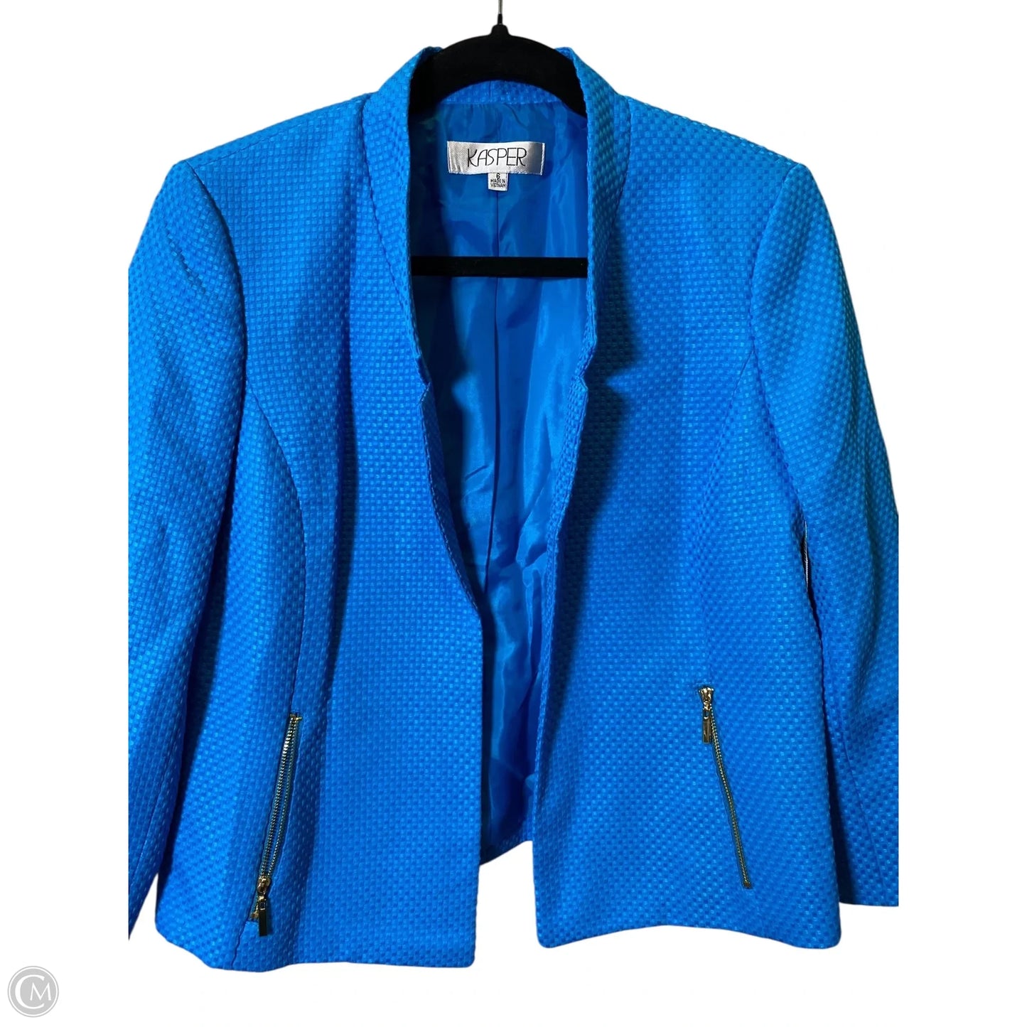 Blazer By Kasper In Blue, Size: 6