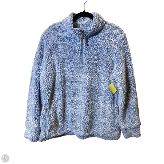 Sweatshirt Collar By Weatherproof In Blue, Size: Xl