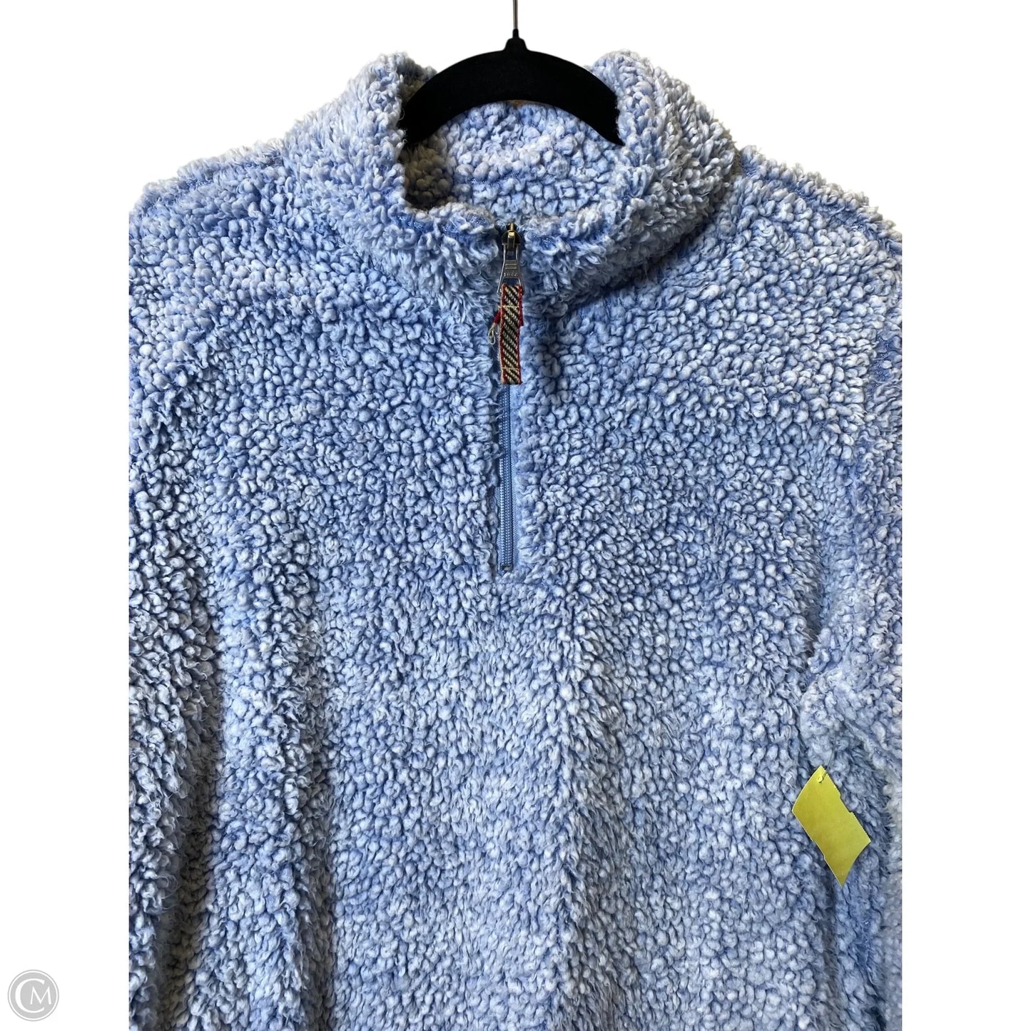 Sweatshirt Collar By Weatherproof In Blue, Size: Xl