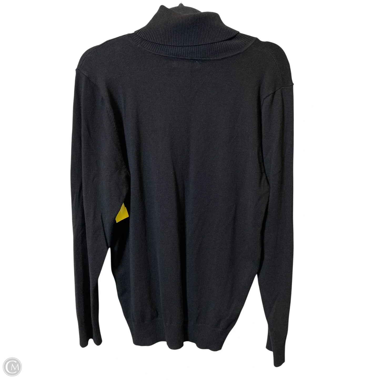 Sweater By Calvin Klein In Black, Size: Xl