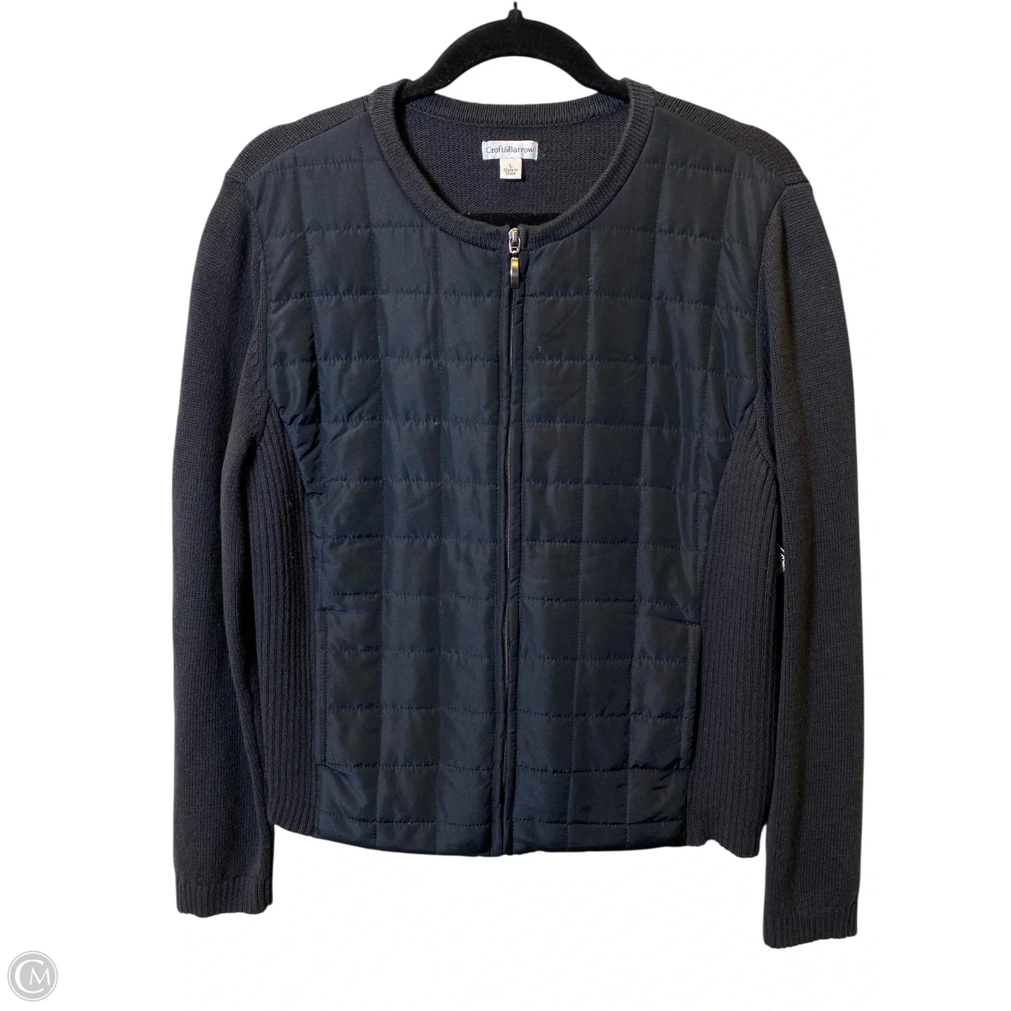 Jacket Other By Croft And Barrow In Black, Size: L