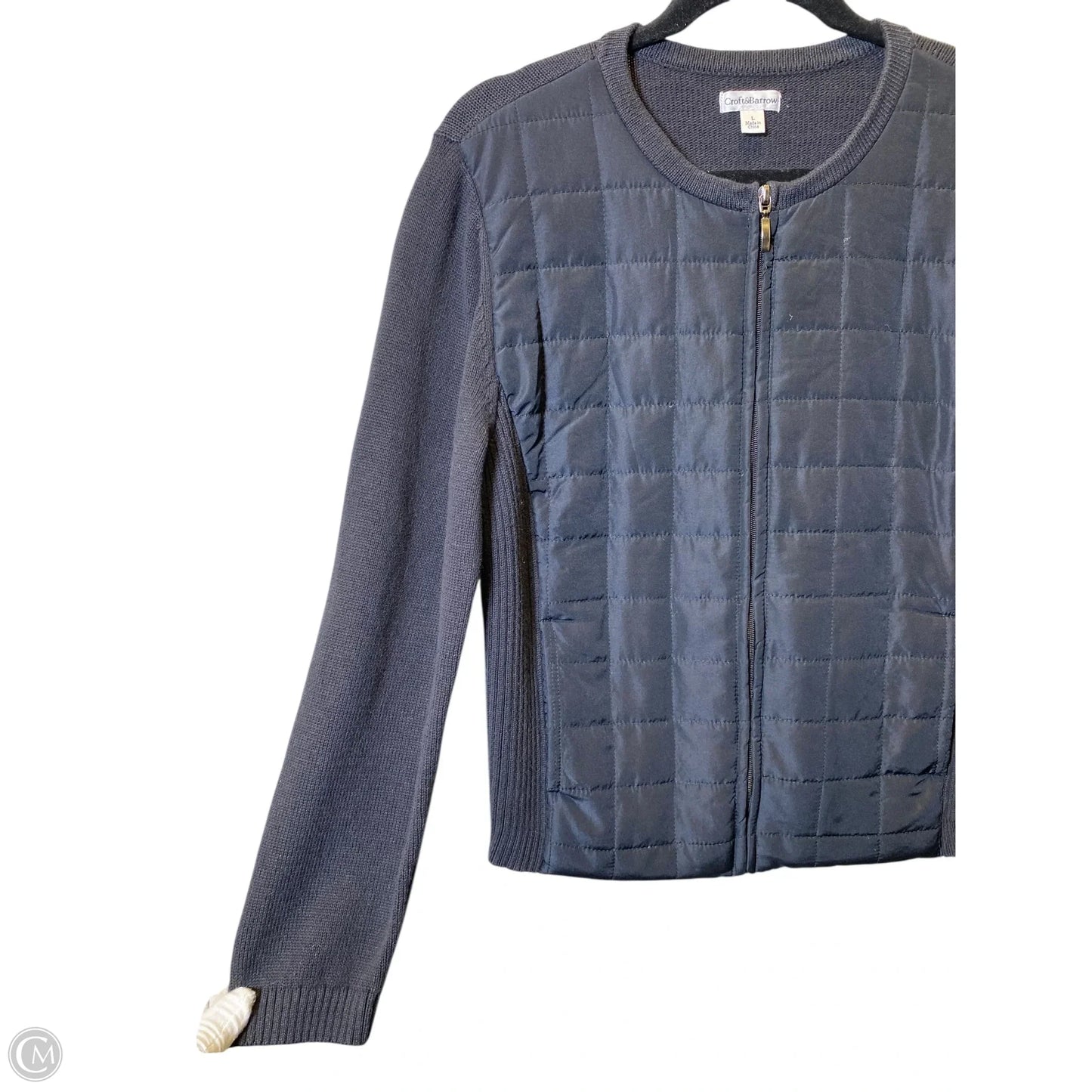 Jacket Other By Croft And Barrow In Black, Size: L