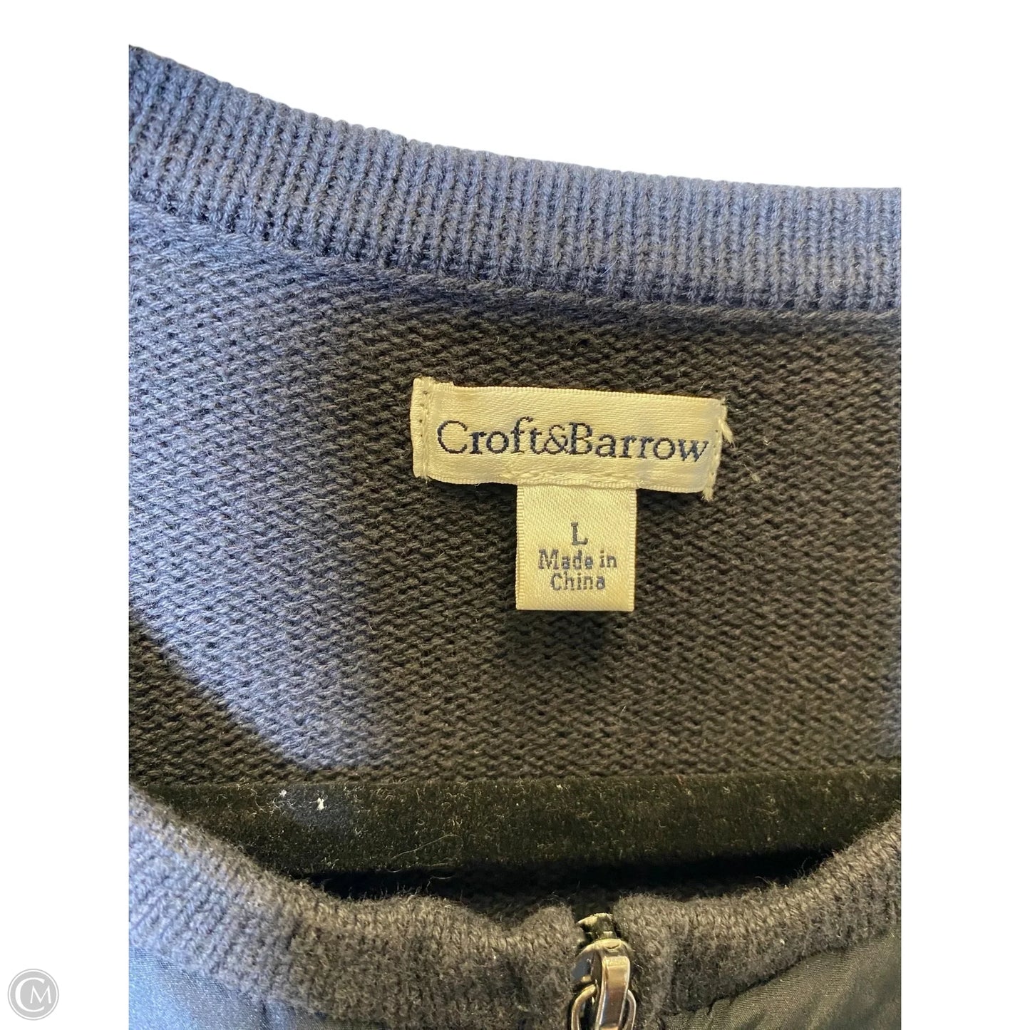 Jacket Other By Croft And Barrow In Black, Size: L