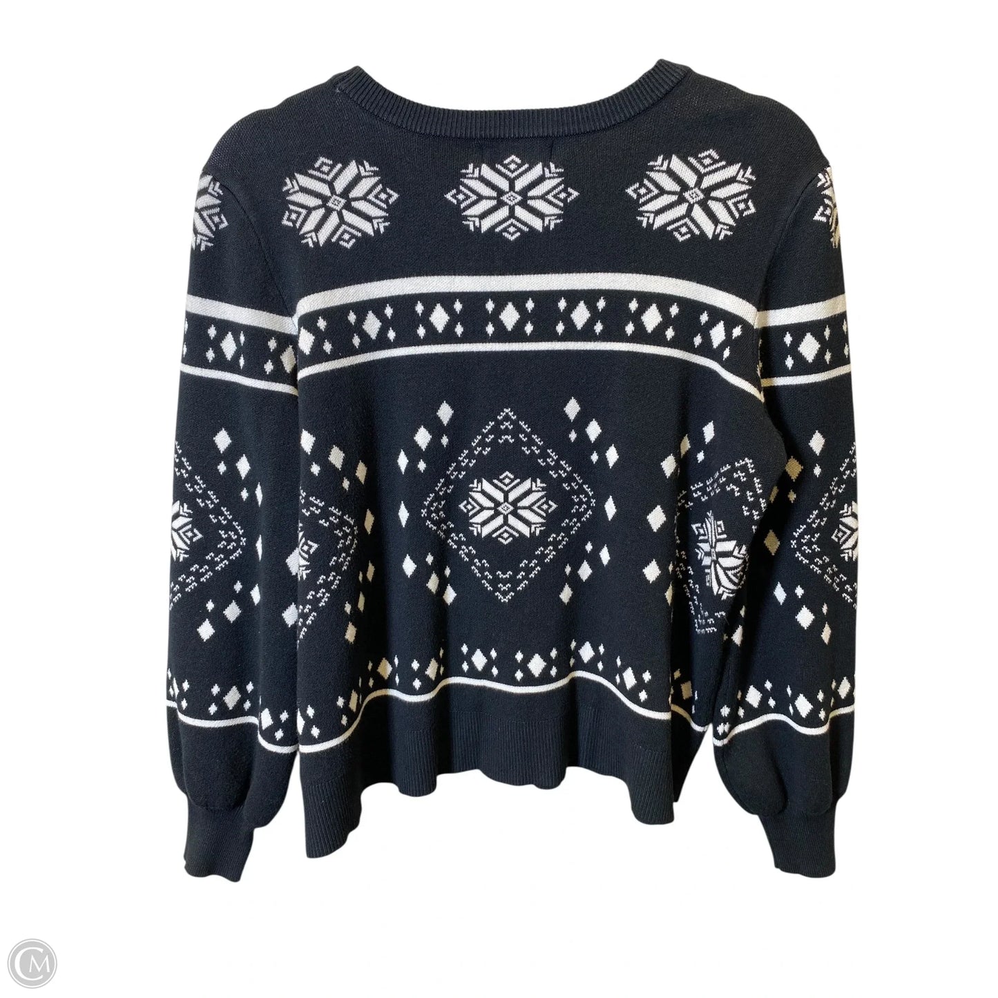 Sweater By Marled In Black & White, Size: Xl