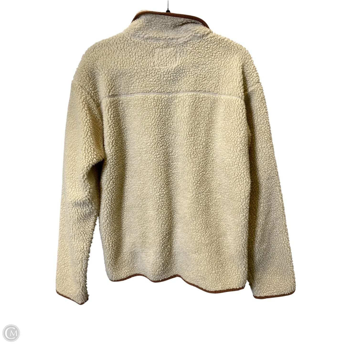 Jacket Faux Fur & Sherpa By Bdg In Tan, Size: S