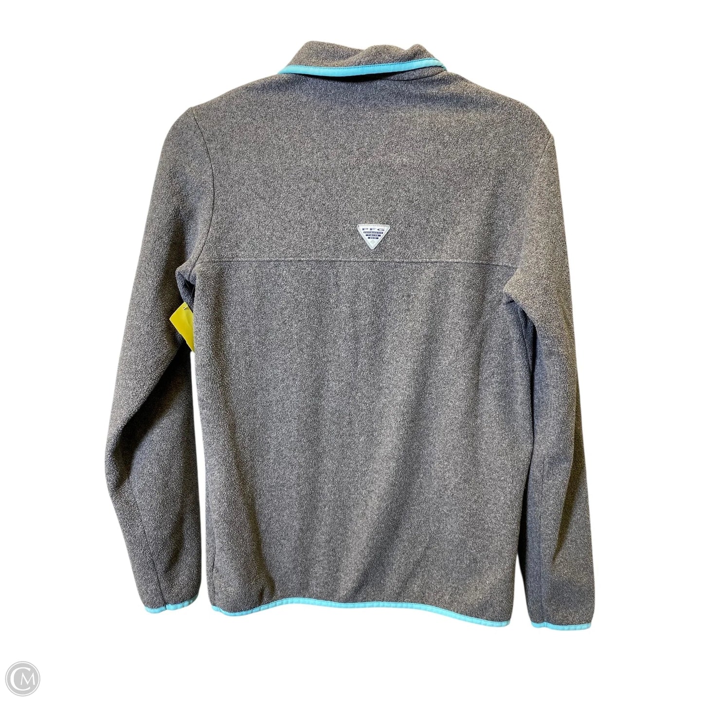 Sweatshirt Collar By Columbia In Blue & Grey, Size: M