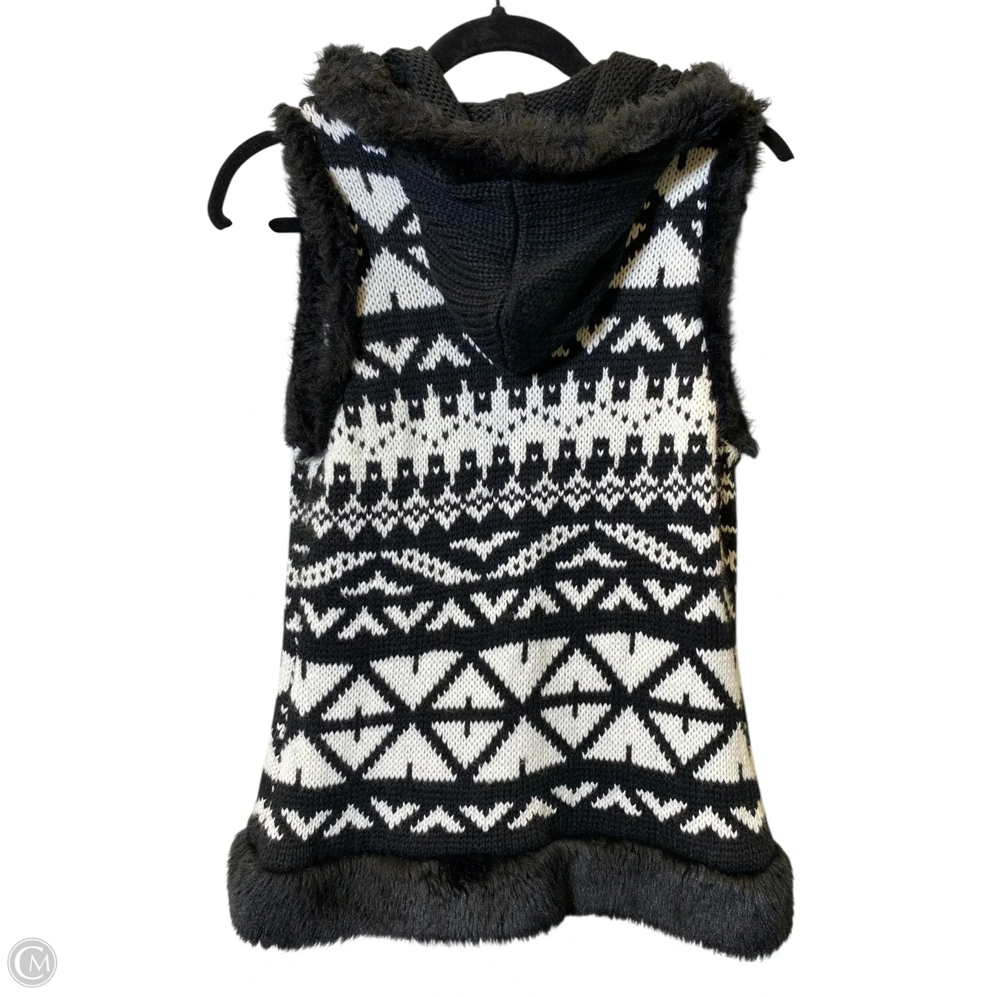 Vest Other By Jessica Simpson In Black & White, Size: M