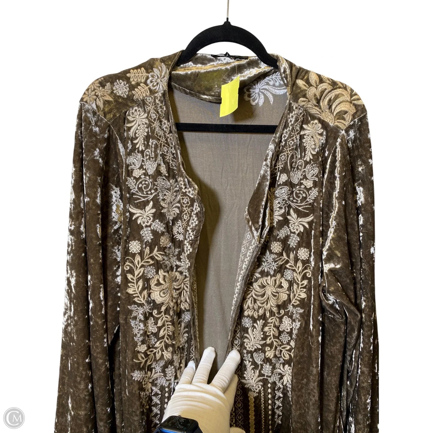 Cardigan By Andree By Unit In Brown, Size: 1x