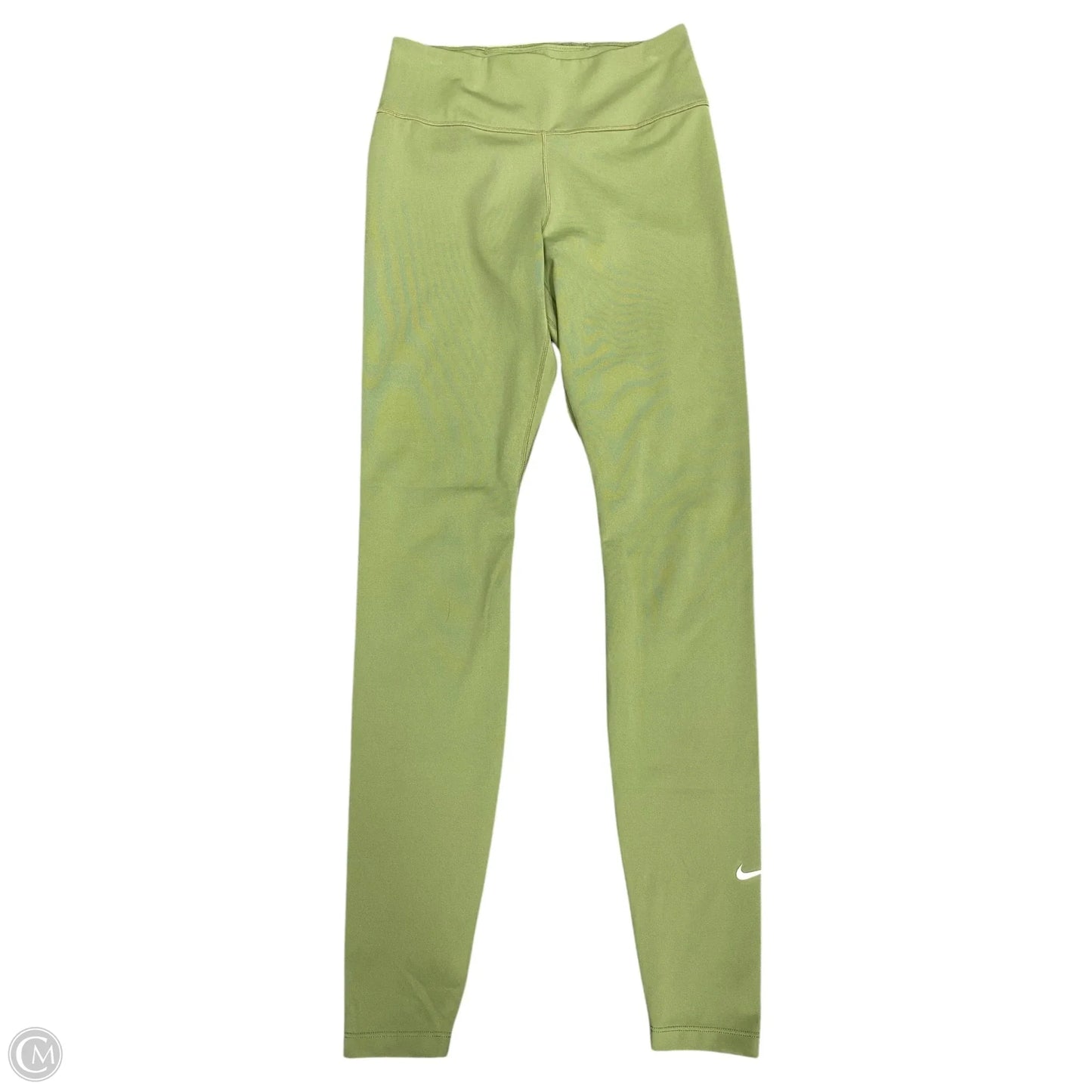 Athletic Leggings By Nike In Green, Size: S