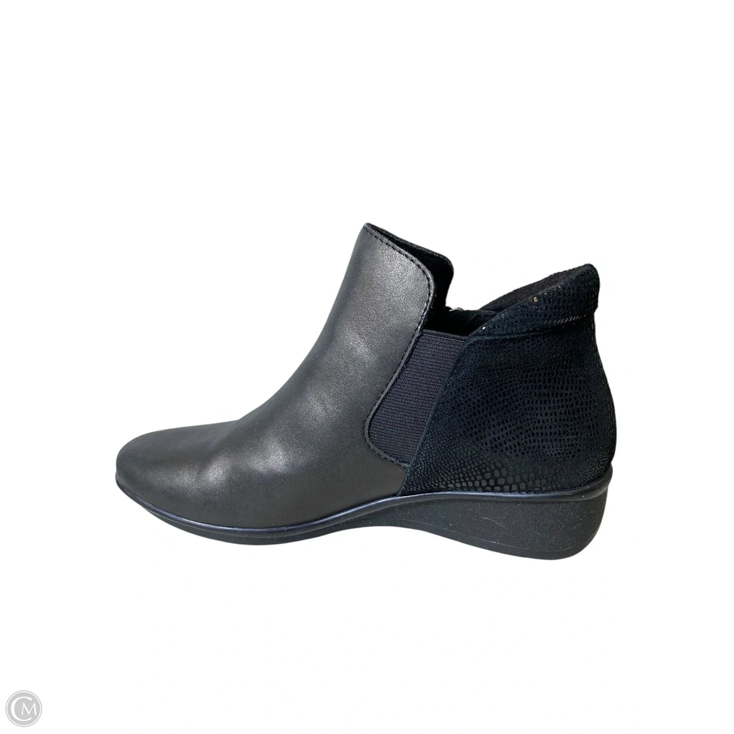 Boots Ankle Flats By Revere In Black, Size: 7