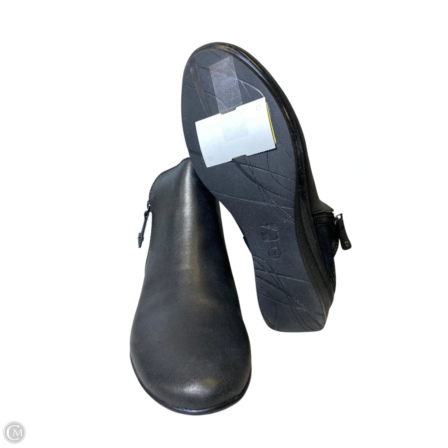 Boots Ankle Flats By Revere In Black, Size: 7