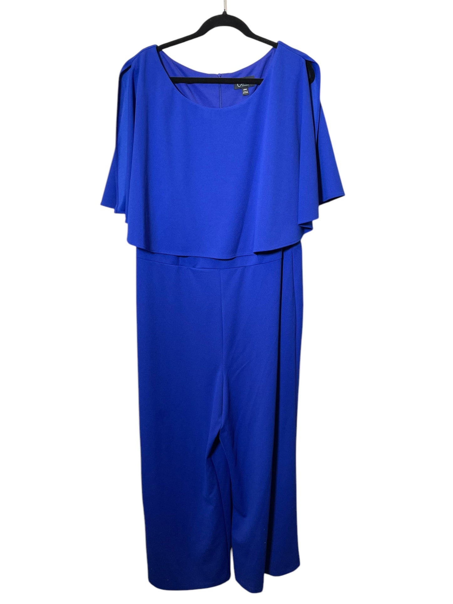 Jumpsuit By Connected Apparel In Blue, Size: 3x