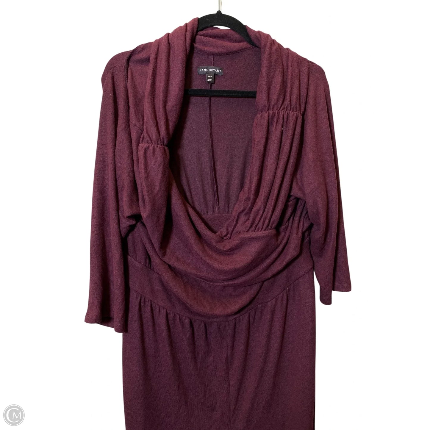 Jumpsuit By Lane Bryant In Maroon, Size: 2x