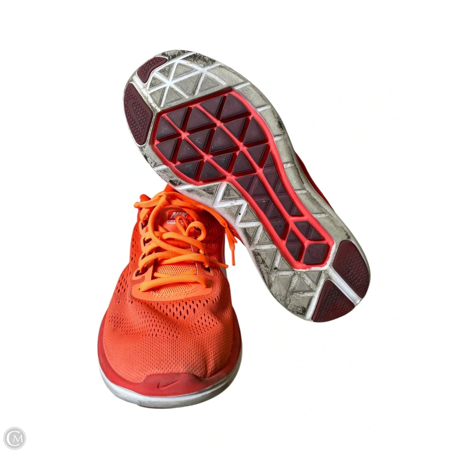 Shoes Athletic By Nike In Orange, Size: 10