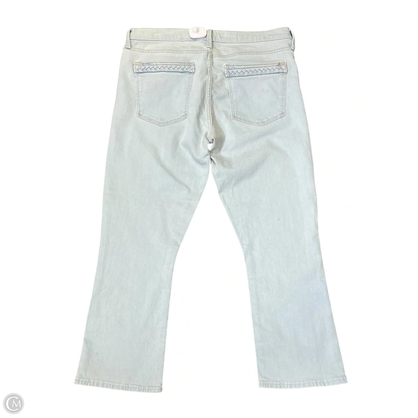 Jeans Cropped By Gap In Blue Denim, Size: 12