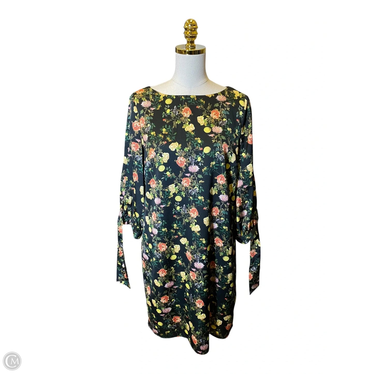 Dress Casual Midi By Banana Republic In Floral Print, Size: 10
