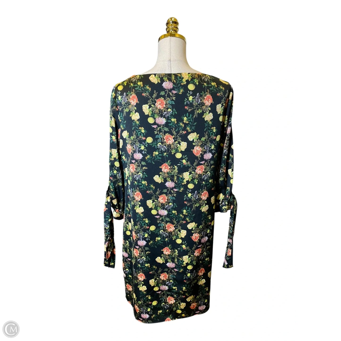 Dress Casual Midi By Banana Republic In Floral Print, Size: 10