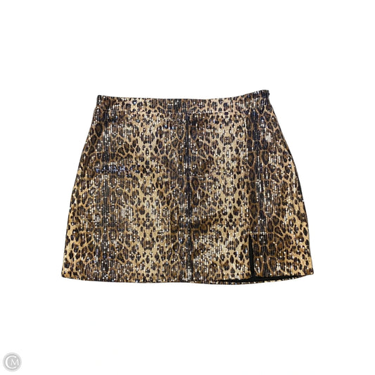 Skirt Midi By Lulumari In Leopard Print, Size: L