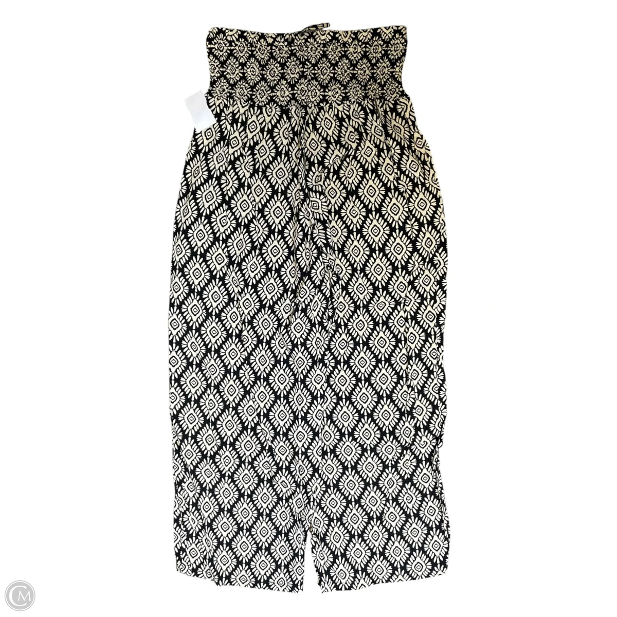 Pants Other By Clothes Mentor In Black & Cream, Size: S