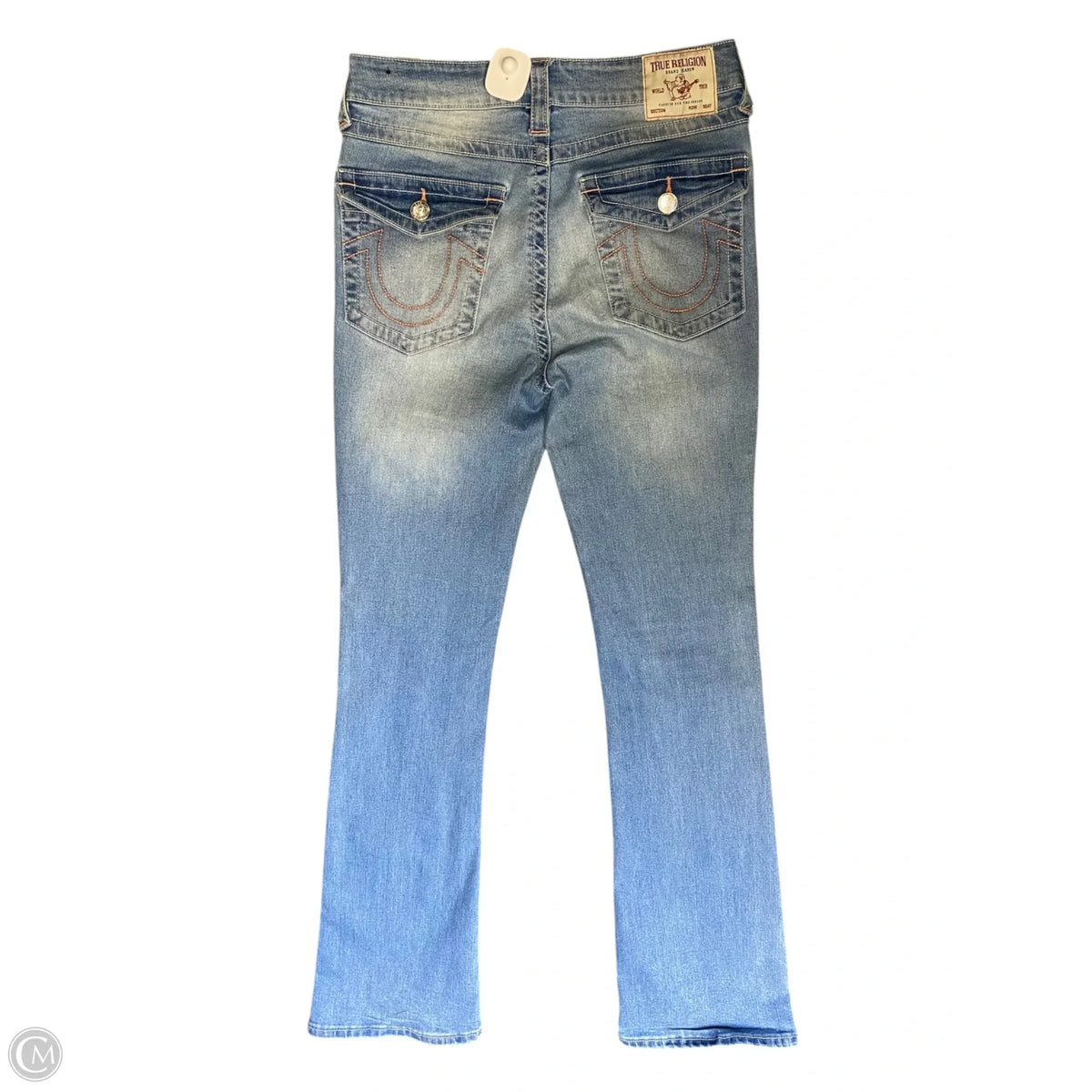 Jeans Straight By True Religion In Blue Denim, Size: 8