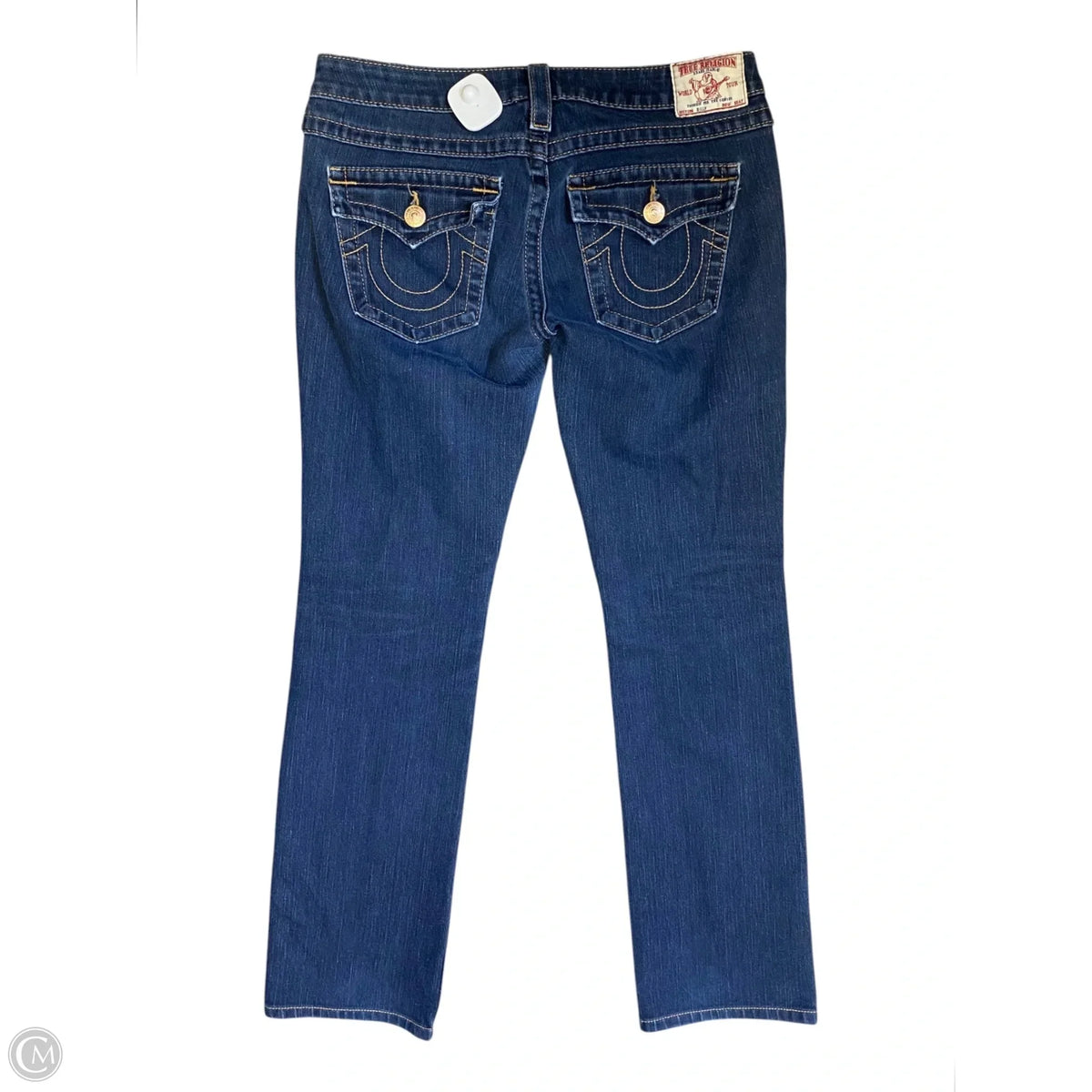 Jeans Boot Cut By True Religion In Blue Denim, Size: 10