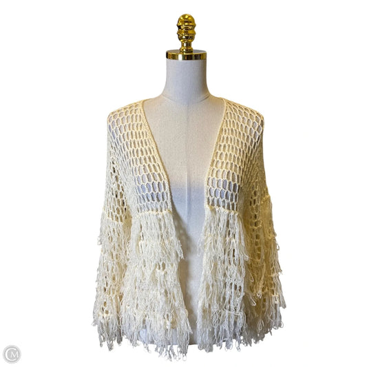 Cardigan By Pol In Cream, Size: L