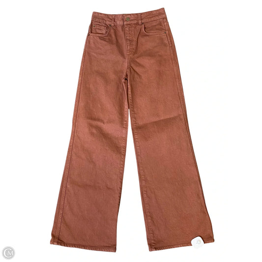 Jeans Designer By Sezane In Bronze, Size: 4