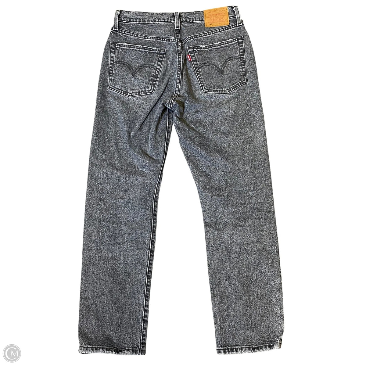 Jeans Straight By Levis In Black, Size: 26