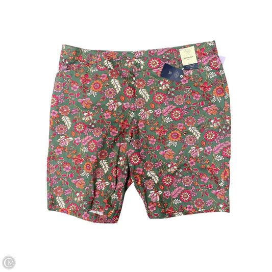 Shorts By St Johns Bay In Floral Print, Size: 20