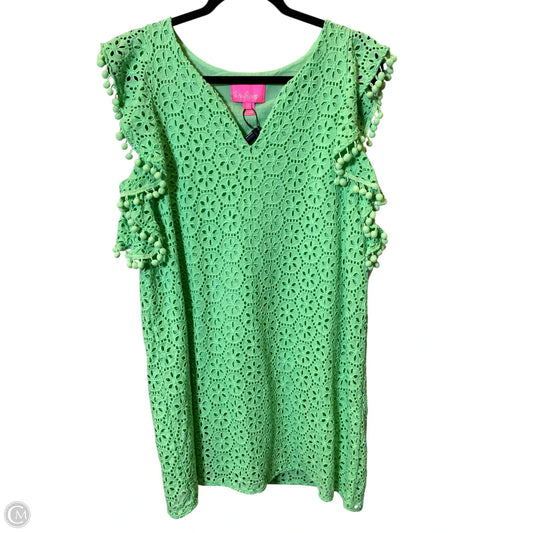 Dress Designer By Lilly Pulitzer In Green, Size: L