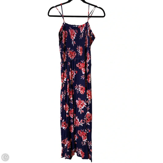 Dress Casual Maxi By Clothes Mentor In Floral Print, Size: Xl