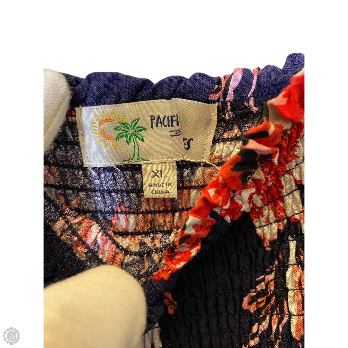 Dress Casual Maxi By Clothes Mentor In Floral Print, Size: Xl