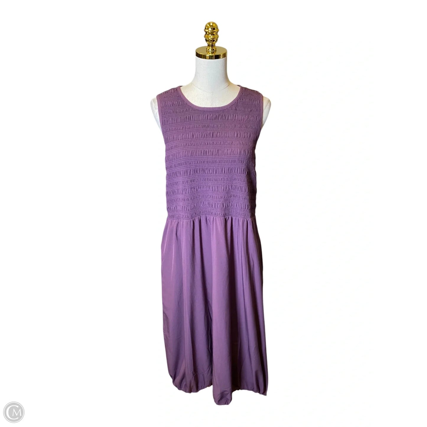 Dress Casual Maxi By Chicos In Purple, Size: Xl