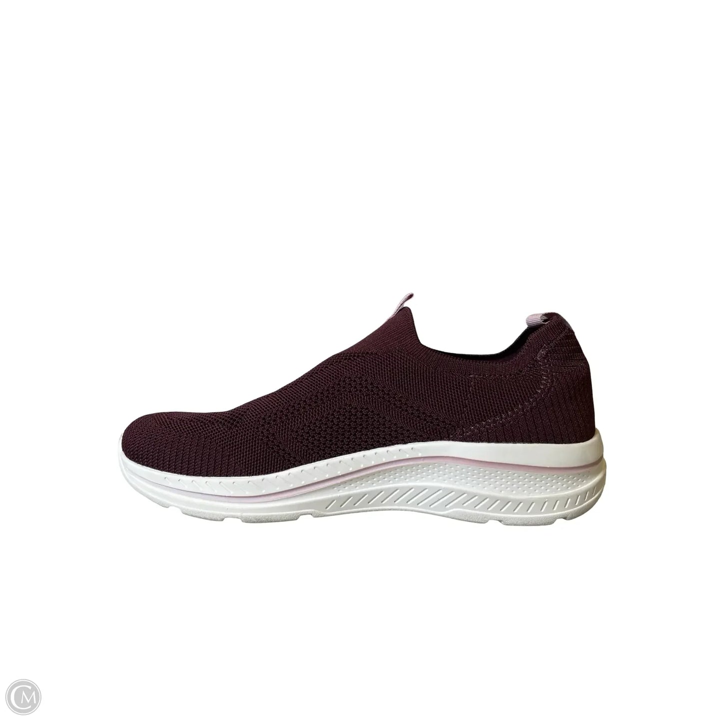 Shoes Flats By Easy Spirit In Maroon, Size: 11